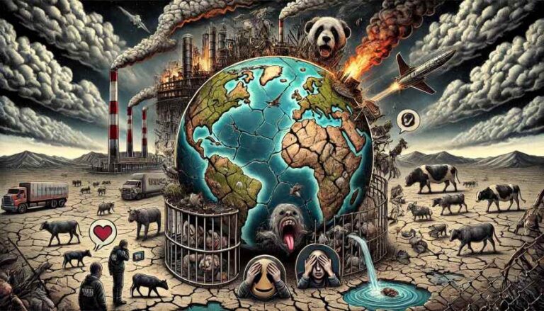 Auspícios e Horrores: A Destruição Criada Pela Humanidade e Seu Irônico “Aprendizado” com o Tempo. Vale uma reflexão sobre o tema.