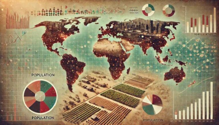 Teoria Malthusiana no Contexto Atual As discussões sobre sustentabilidade, distribuição de recursos e impacto ambiental