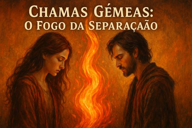 Chamas Gêmeas: O Fogo da Separação. Porque chamas gêmeas não se pertencem. Elas se impulsionam para o infinito.