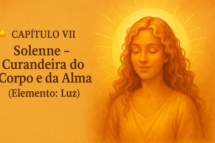 O Círculo das Oito - Capítulo VII: Solenne – Curandeira do Corpo e da Alma (Elemento: Luz)Solenne nasceu em um parto difícil,