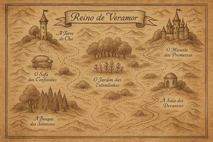 Mapa do reino de veramor
