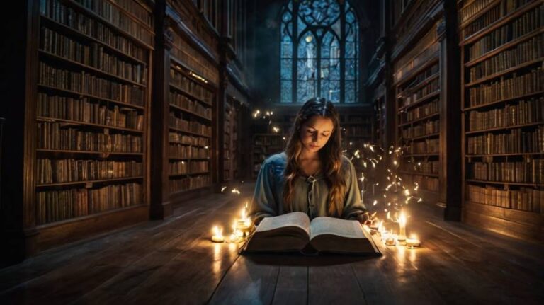 As Páginas do Desapego. O silêncio daquela biblioteca era diferente. Não era o silêncio comum entre estantes empoeiradas, mas uma quietude