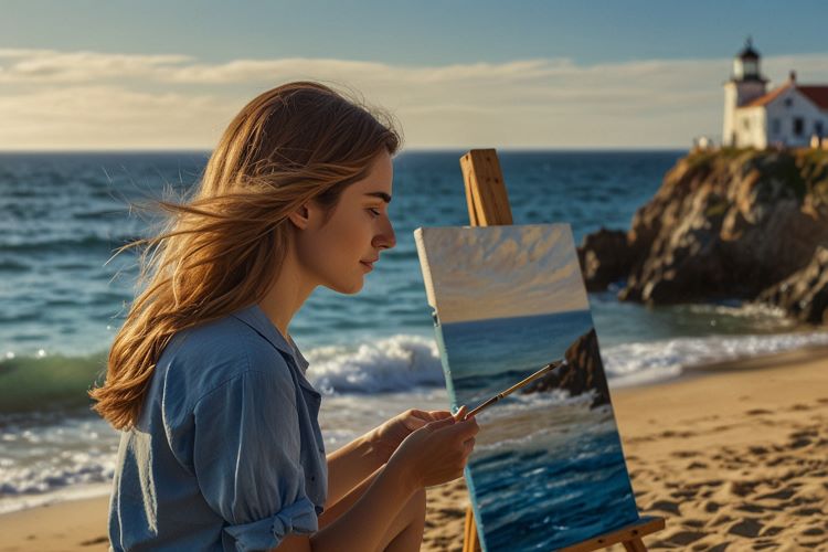 O Encontro com Helena. O cenário não deixava dúvidas, estava de volta a uma manhã clara de verão, a areia quente sob os pés