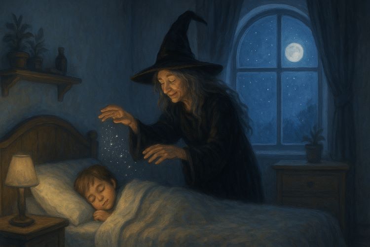 O Travesseiro dos Bons Sonhos. Todas as noites, quando a cidade mergulha no silêncio e a lua começa a brilhar no céu,