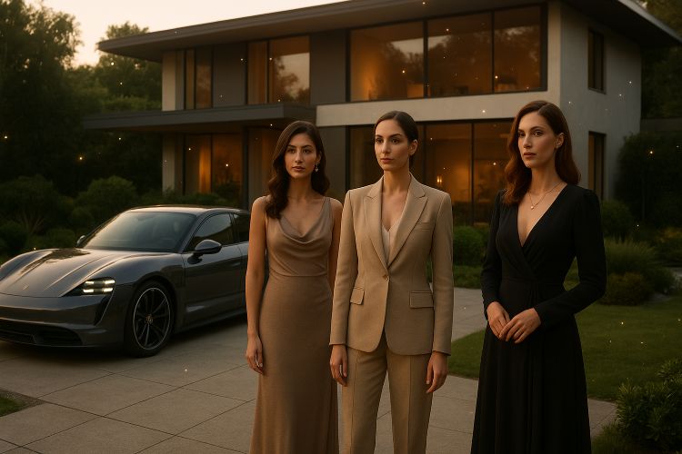 As Filhas do Véu Dourado. Elas não voam em vassouras, nem acendem caldeirões sob a lua cheia. Hoje, as bruxas andam de salto,