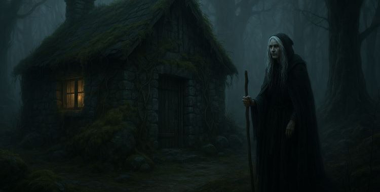 A Guardiã Esquecida. Ali vivia Maelina, a mulher que muitos chamavam de bruxa, mas que poucos ousavam compreender.