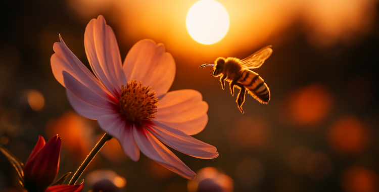 A flor não sonha com a abelha. Ela apenas floresce. Ela me enxergava. Ou pelo menos enxergava algo em mim que nem eu sabia que existia.