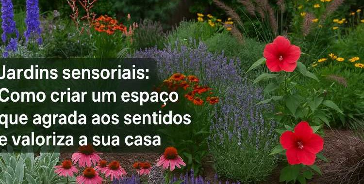 Jardins Sensoriais: Como Criar um Espaço que Agrada aos Sentidos e Valoriza o Seu Imóvel. Veja mais em nosso blog